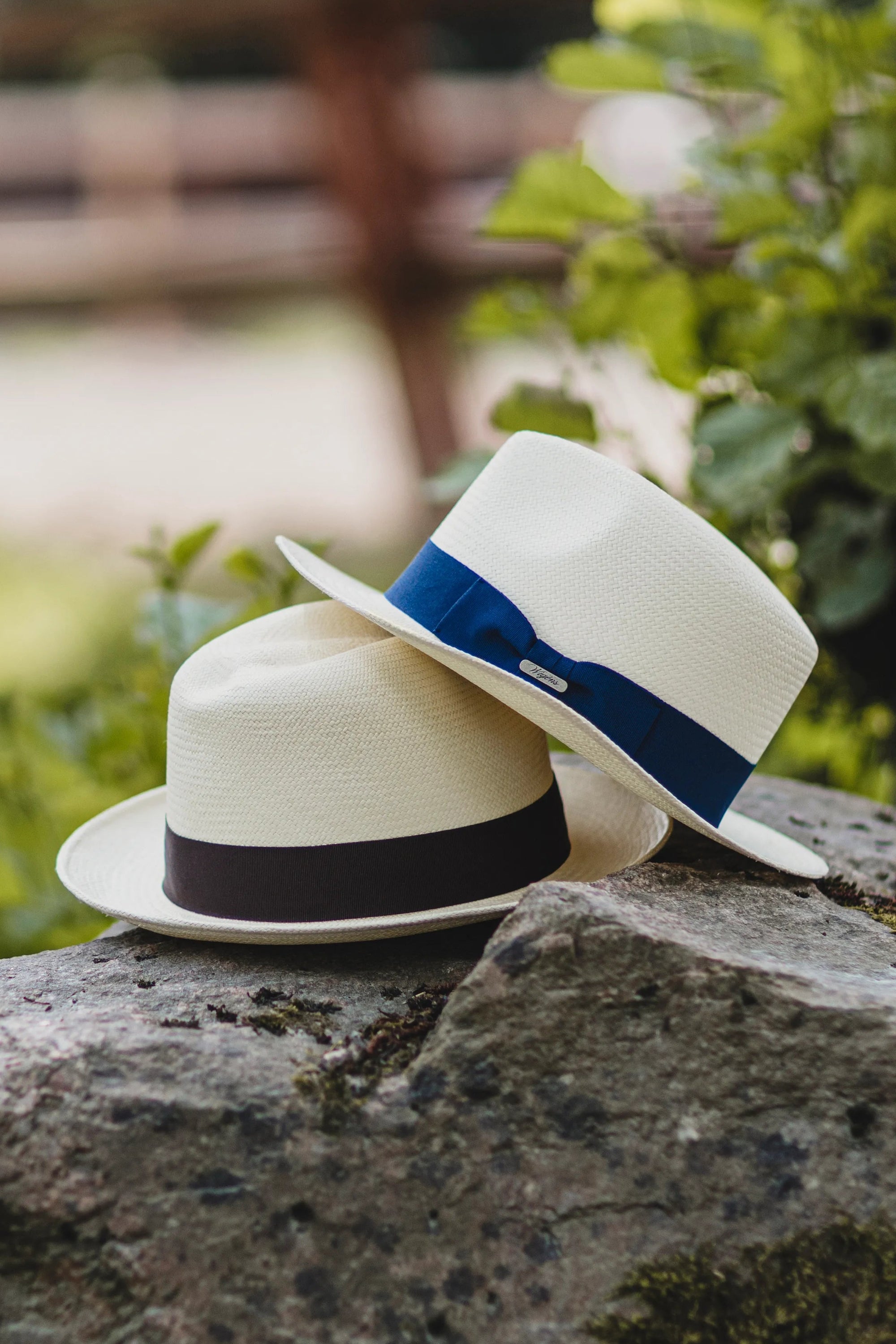 Fedora Trilby Panama Straw Hat (Choice of Colors) by Wigens