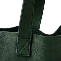 Massie Tote in Seven Hills Emerald by Moore & Giles