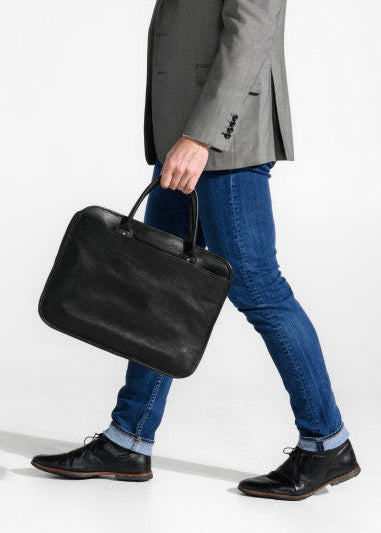 Miller Standard Attache in Heritage Black by Moore & Giles