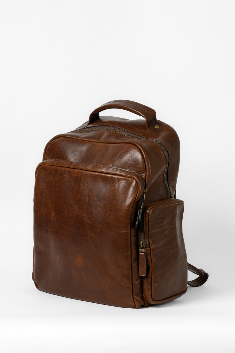 Mondo Quinn Commuter Backpack in Baldwin Oak by Moore & Giles