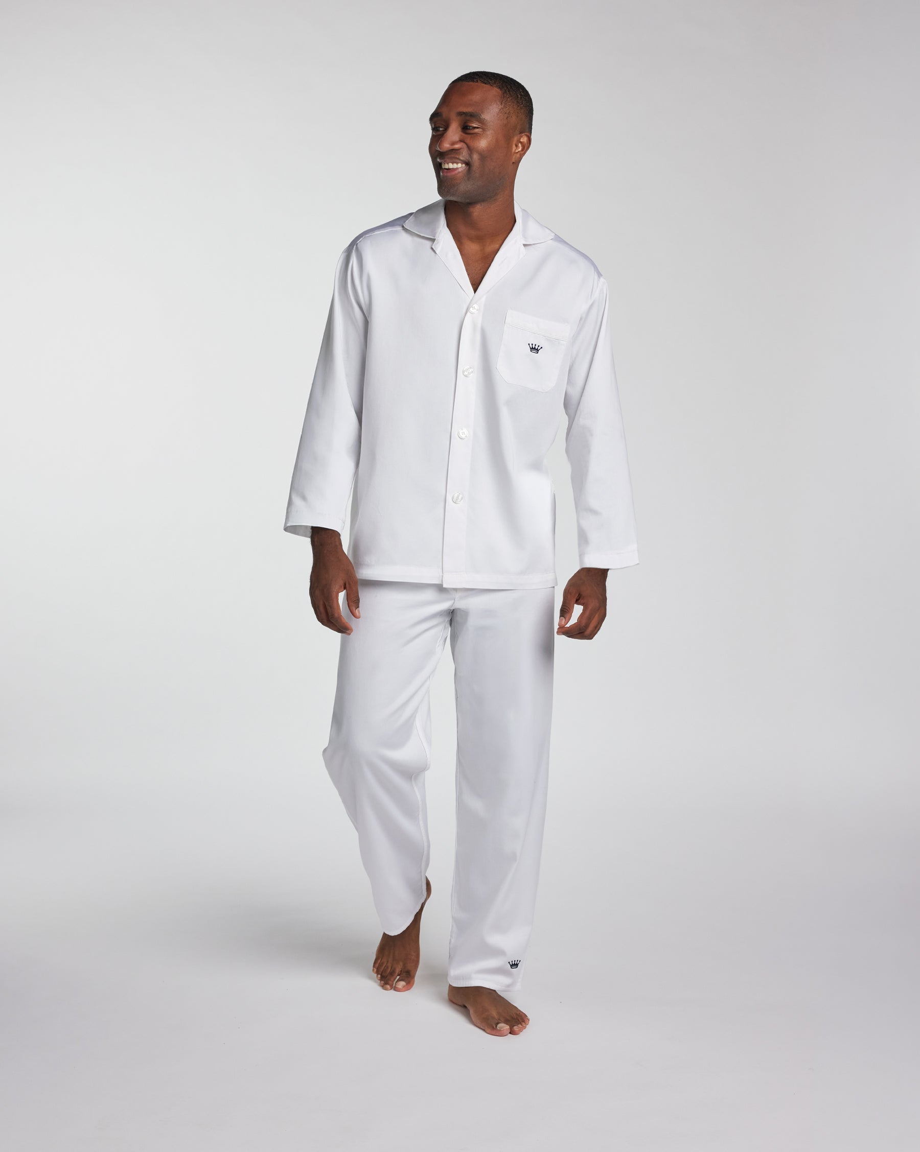 The Original Lounge Pants in White by Royal Highnies