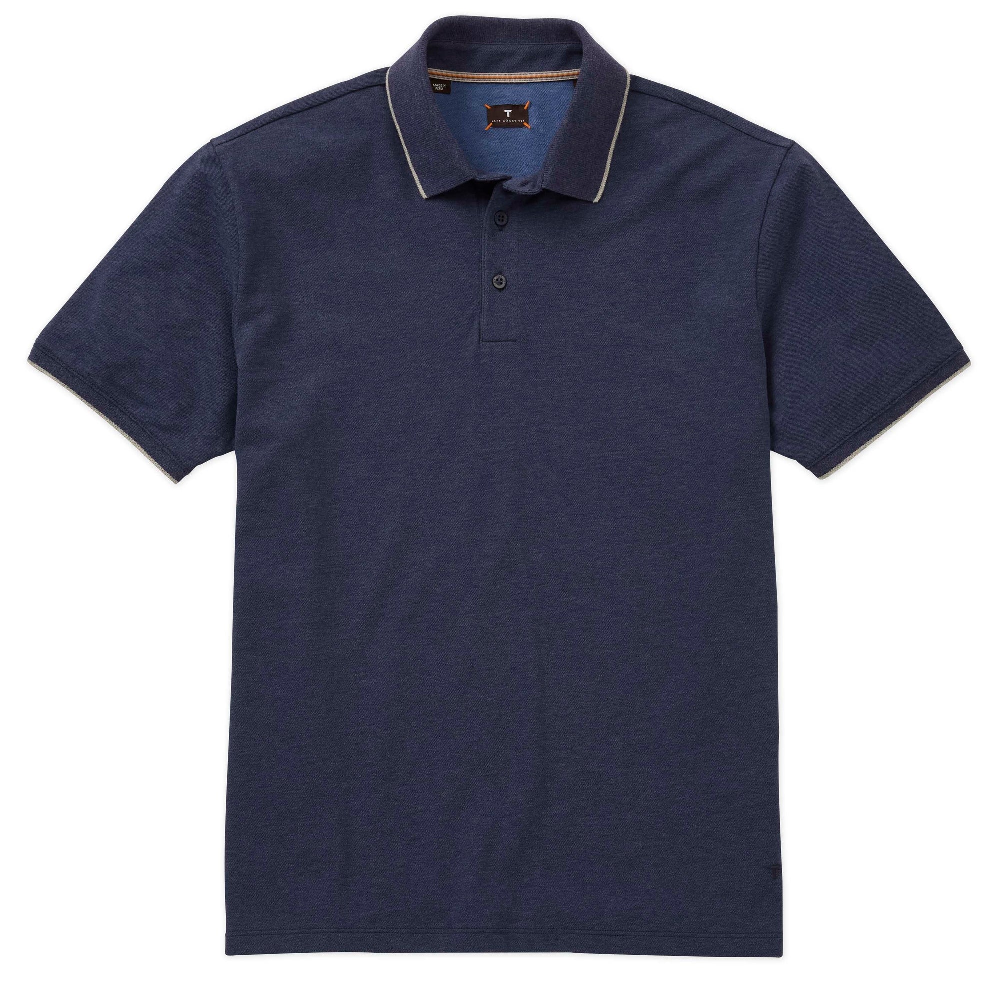 Kipa Cotton Pique Polo in Choice of Colors by Left Coast Tee
