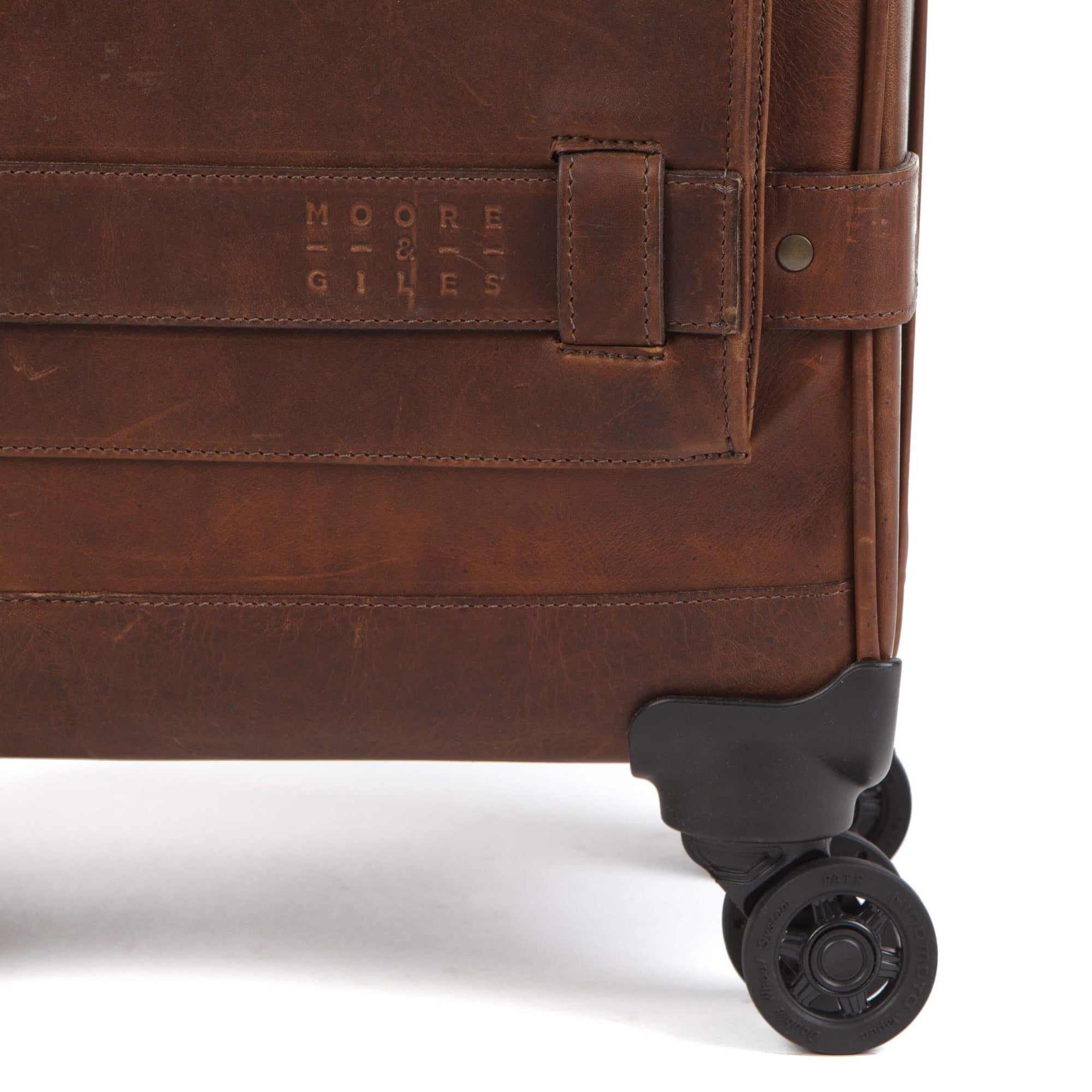 Parker Carry-On Suitcase in Baldwin Oak by Moore & Giles