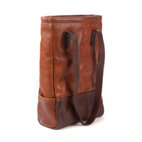 Petty Bottle Tote in Titan Milled Honey by Moore & Giles