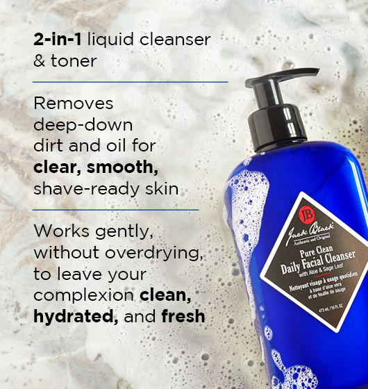 Pure Clean Daily Facial Cleanser by Jack Black