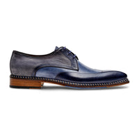 Veloce Wingtip Derby in Blue/Anthracite by Jose Real