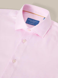 Reynolds Cotton Twill Shirt in Pink by Robert Talbott