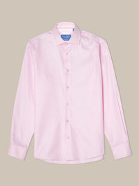 Reynolds Cotton Twill Shirt in Pink by Robert Talbott