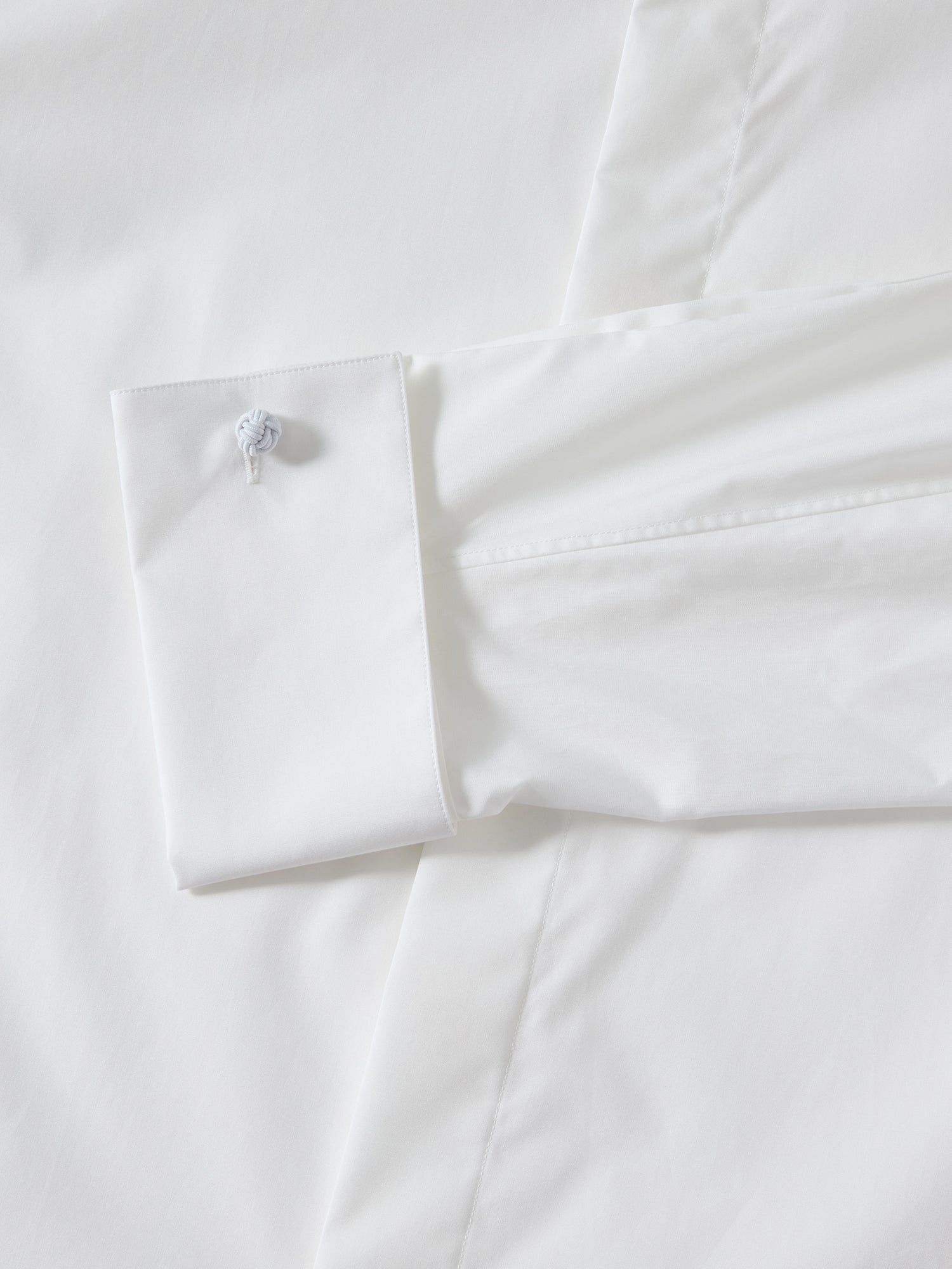 Reynolds Hidden Placket Formal Shirt in White by Robert Talbott