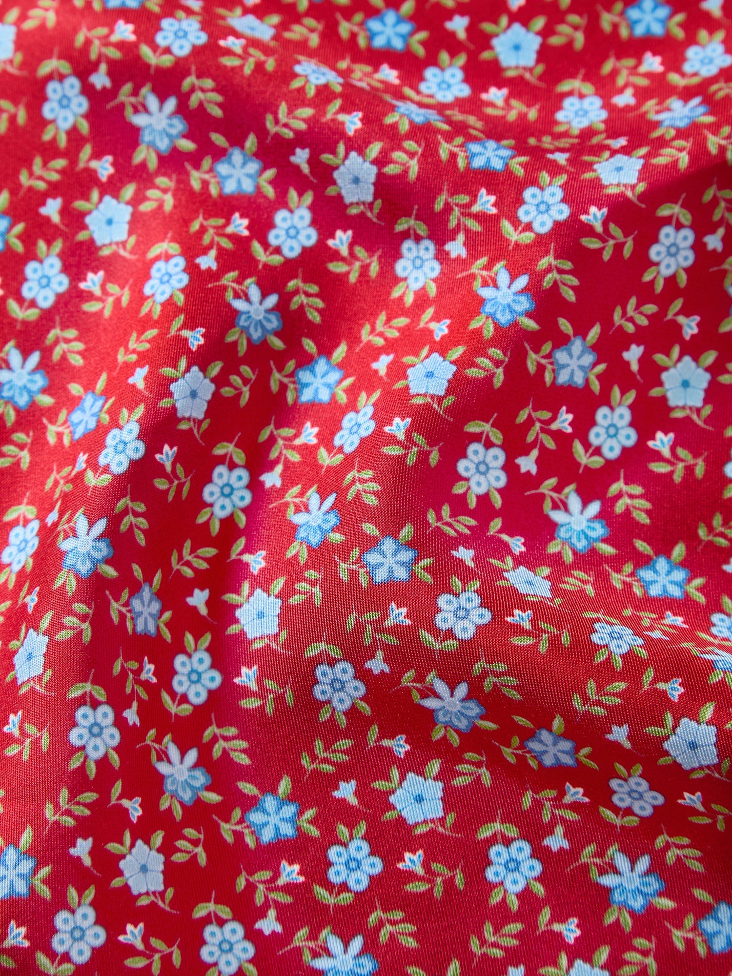 York Flower Multi Pocket Square in Red by Robert Talbott