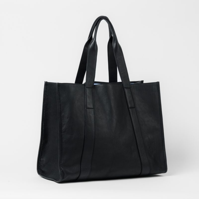 Reclaimed Tote in Heirloom Black by Moore & Giles