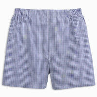 Multi Pack Poplin Check Full Make Cotton Boxer Shorts (4 Pack) (Average Sizing) by Batton