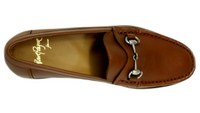 Snaffle II Calfskin Bit Loafer in Pecan by Alan Payne Footwear