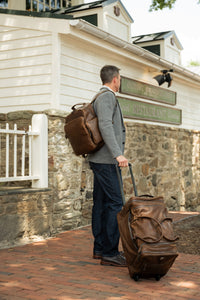 Mondo Quinn Commuter Backpack in Baldwin Oak by Moore & Giles
