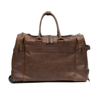 Singleton Rolling Duffel in Baldwin Oak by Moore & Giles