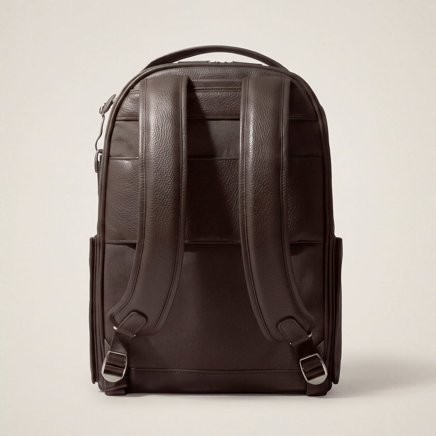 Pilot Leather Travel Backpack in Chocolate by Wool & Oak