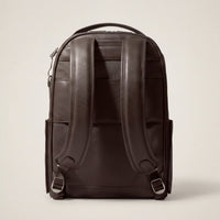 Pilot Leather Travel Backpack in Chocolate by Wool & Oak
