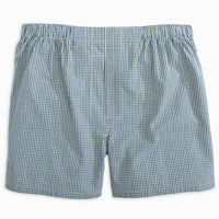 Multi Pack Poplin Check Full Make Cotton Boxer Shorts (4 Pack) (Average Sizing) by Batton