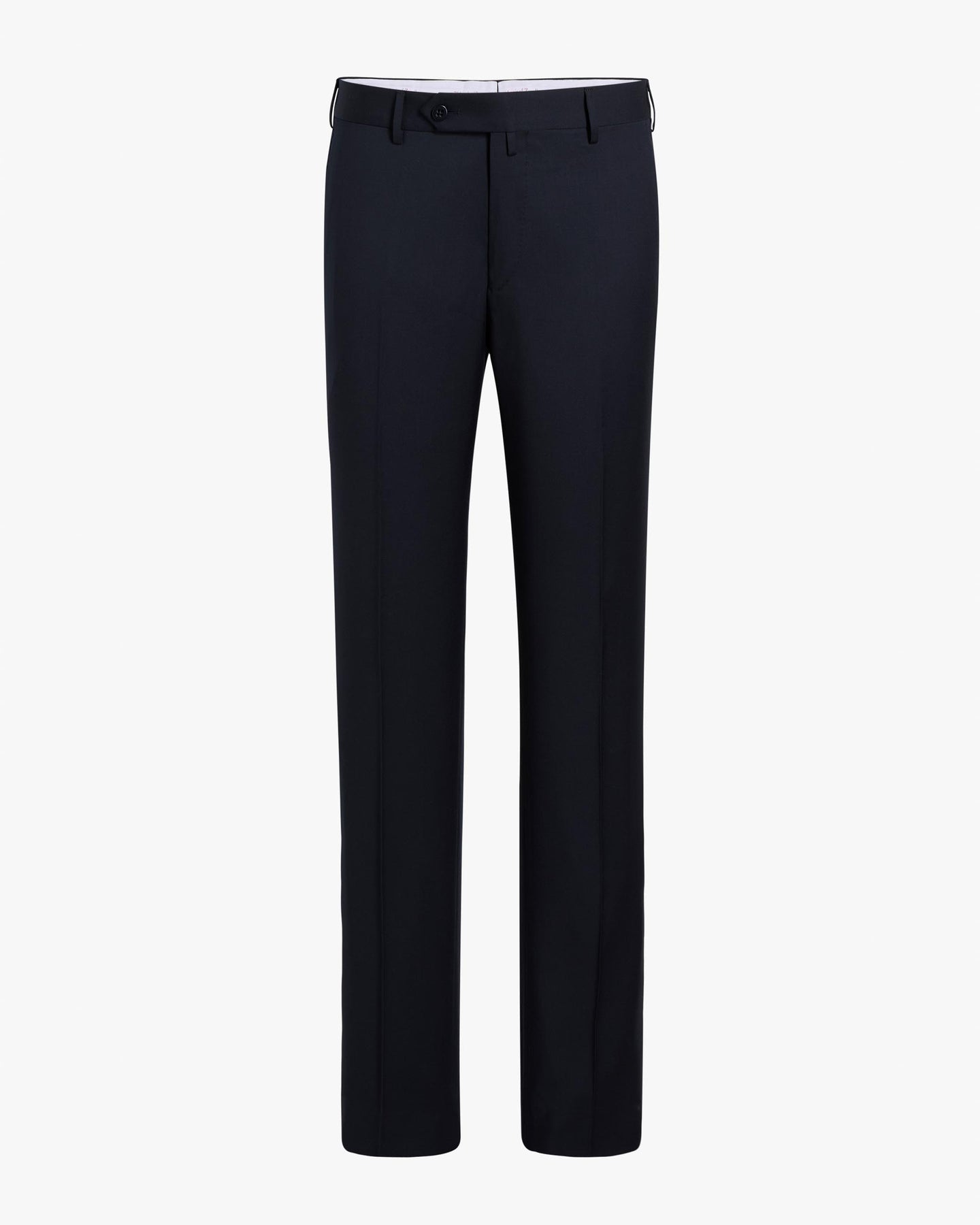 Parker Super 130s Wool Gabardine 'Platinum' Trouser in Midnight Blue (Modern Straight Fit) by Zanella
