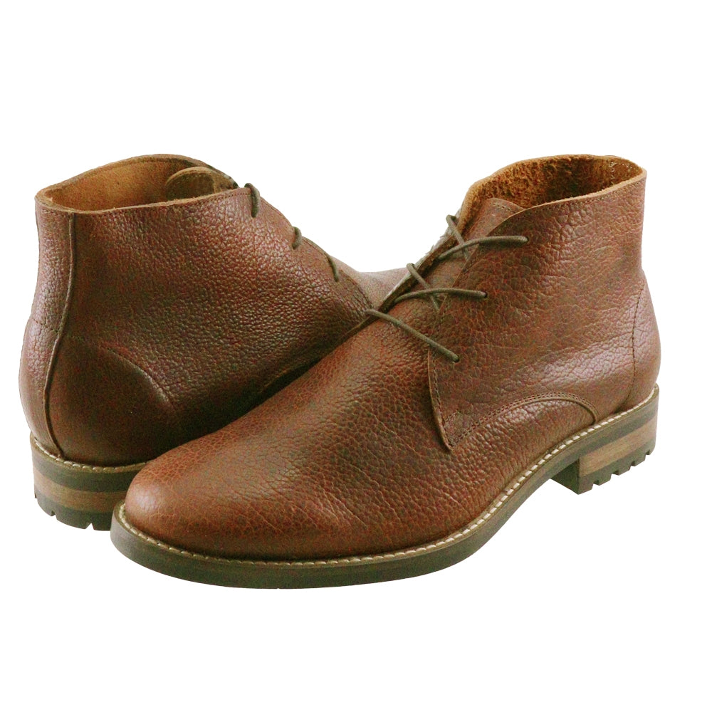 Acadia Bison Boot in Walnut by T.B. Phelps