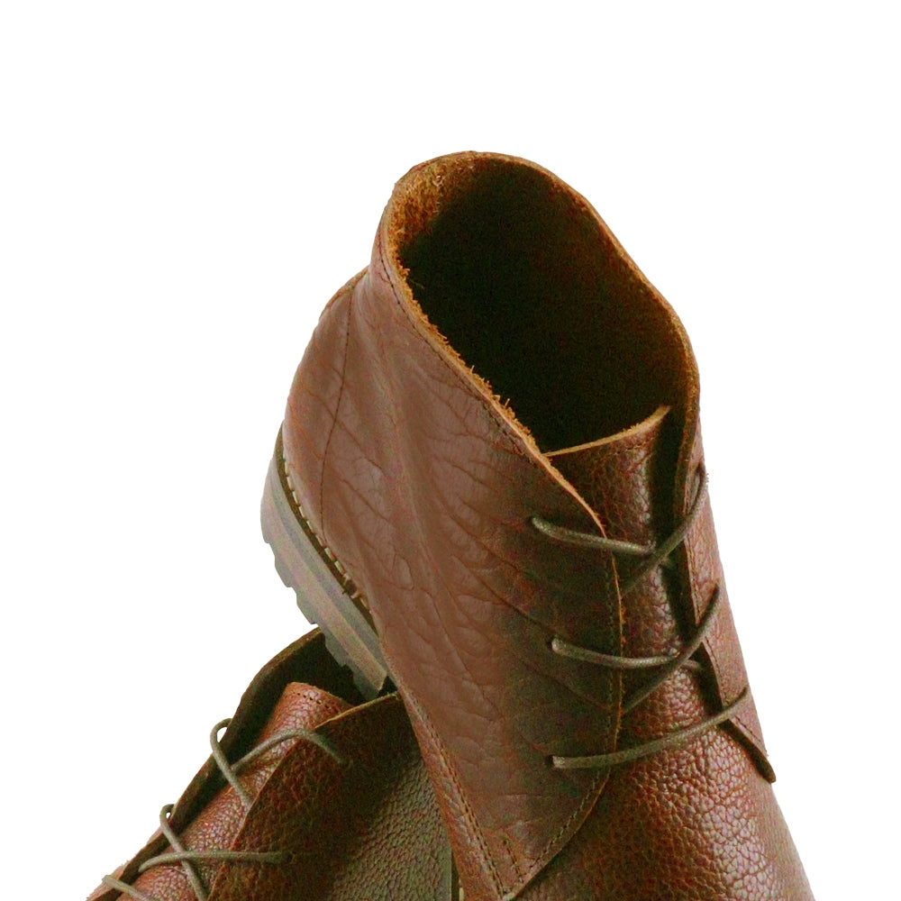 Acadia Bison Boot in Walnut by T.B. Phelps