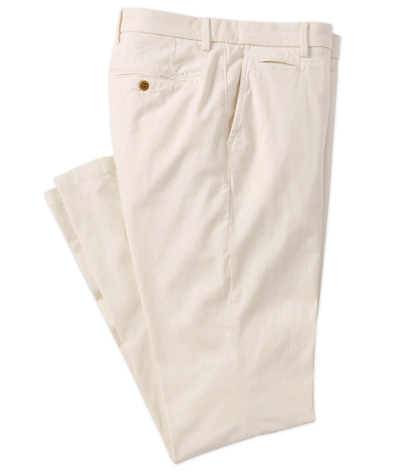 Broken Twill Stretch Cotton Chino in Choice of Colors (Atwater Modern Fit) by Ballin