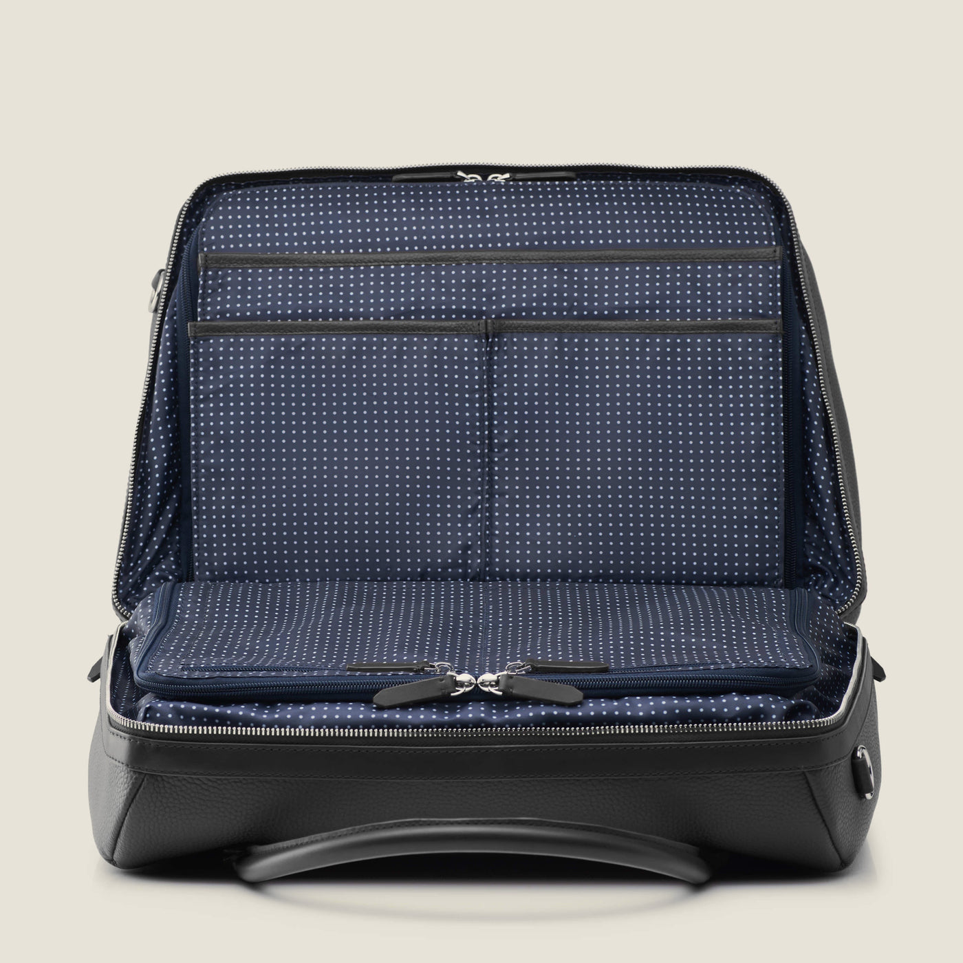 Duffle Suitcase in Jet Black High Ballistic Nylon by Wool & Oak