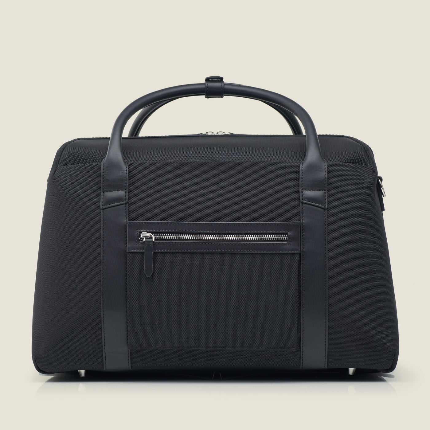 Duffle Suitcase in Jet Black High Ballistic Nylon by Wool & Oak