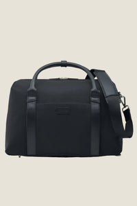 Duffle Suitcase in Jet Black High Ballistic Nylon by Wool & Oak