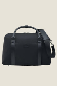 Duffle Suitcase in Jet Black High Ballistic Nylon by Wool & Oak