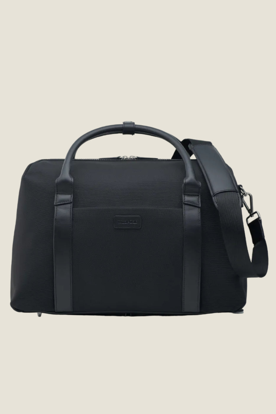 Duffle Suitcase in Jet Black High Ballistic Nylon by Wool & Oak