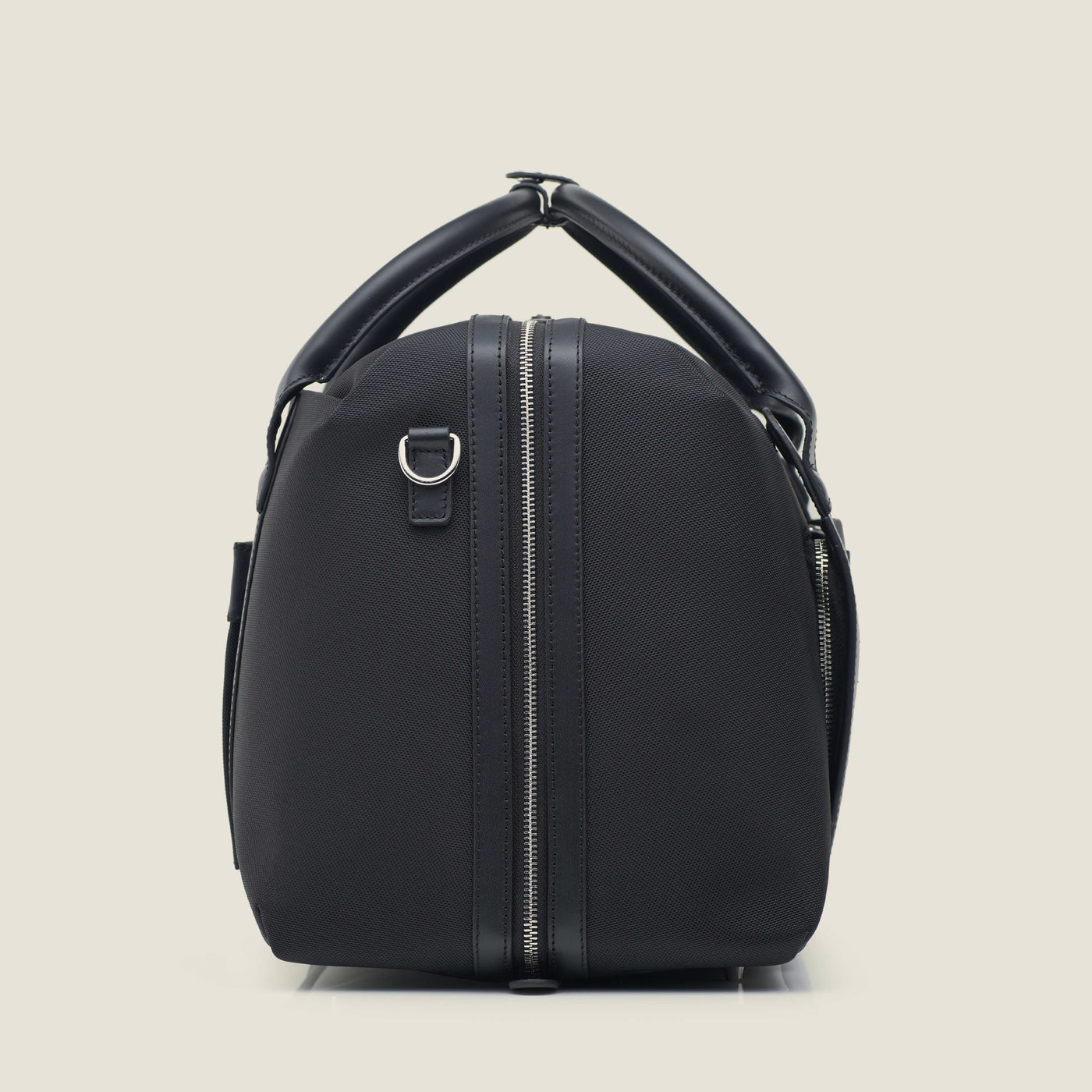 Duffle Suitcase in Jet Black High Ballistic Nylon by Wool & Oak