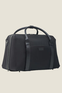 Duffle Suitcase in Jet Black High Ballistic Nylon by Wool & Oak