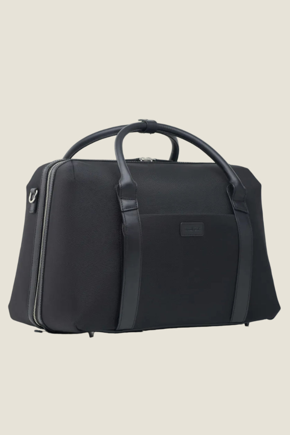 Duffle Suitcase in Jet Black High Ballistic Nylon by Wool & Oak
