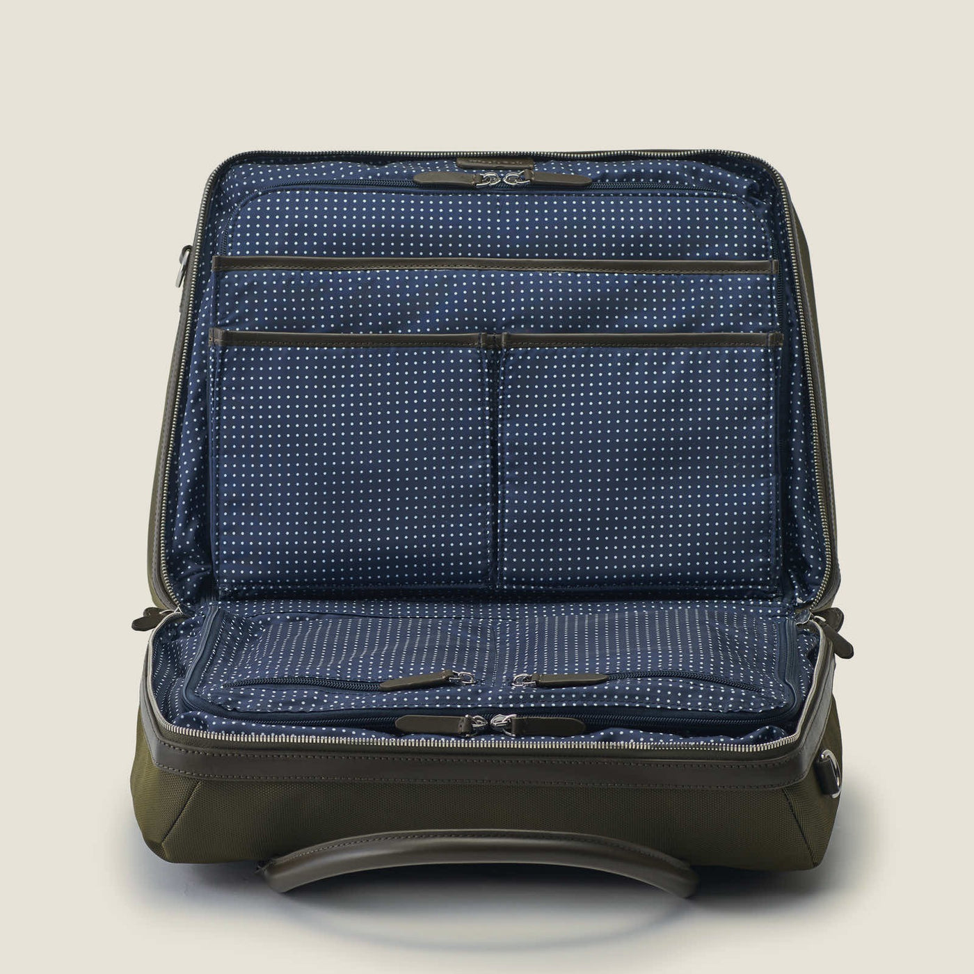 Duffle Suitcase in Olive High Ballistic Nylon by Wool & Oak