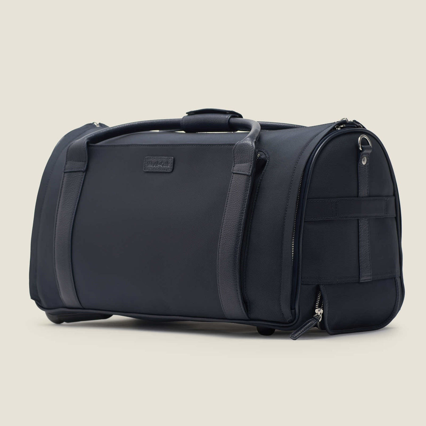 Nova - The Original Garment Roller Duffle in Navy High Ballistic Nylon by Wool & Oak