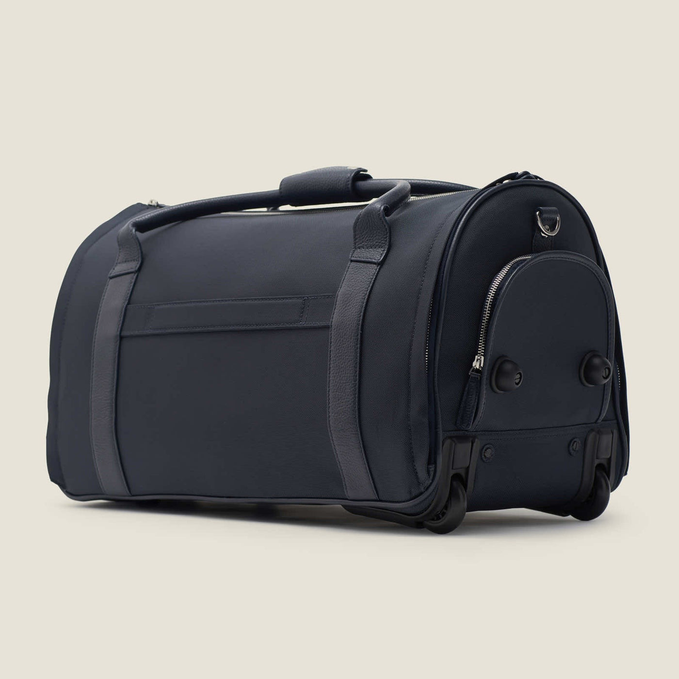 Nova - The Original Garment Roller Duffle in Navy High Ballistic Nylon by Wool & Oak