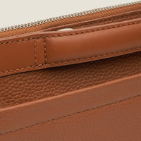 Porto 14" Leather Convertible Laptop Sleeve in Sand by Wool & Oak