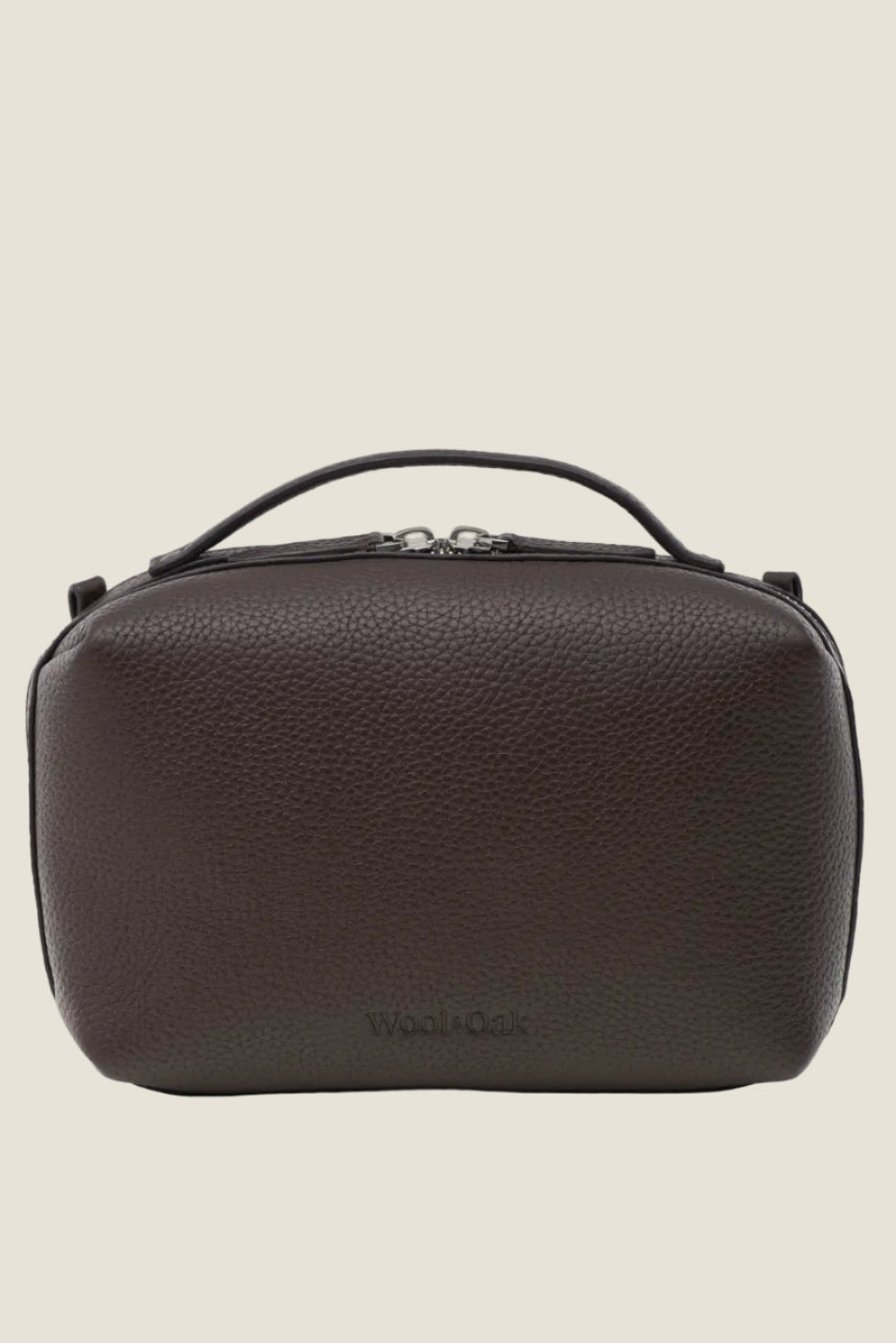Toto Dopp Kit in Chocolate by Wool & Oak