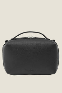 Toto Dopp Kit in Jet Black by Wool & Oak