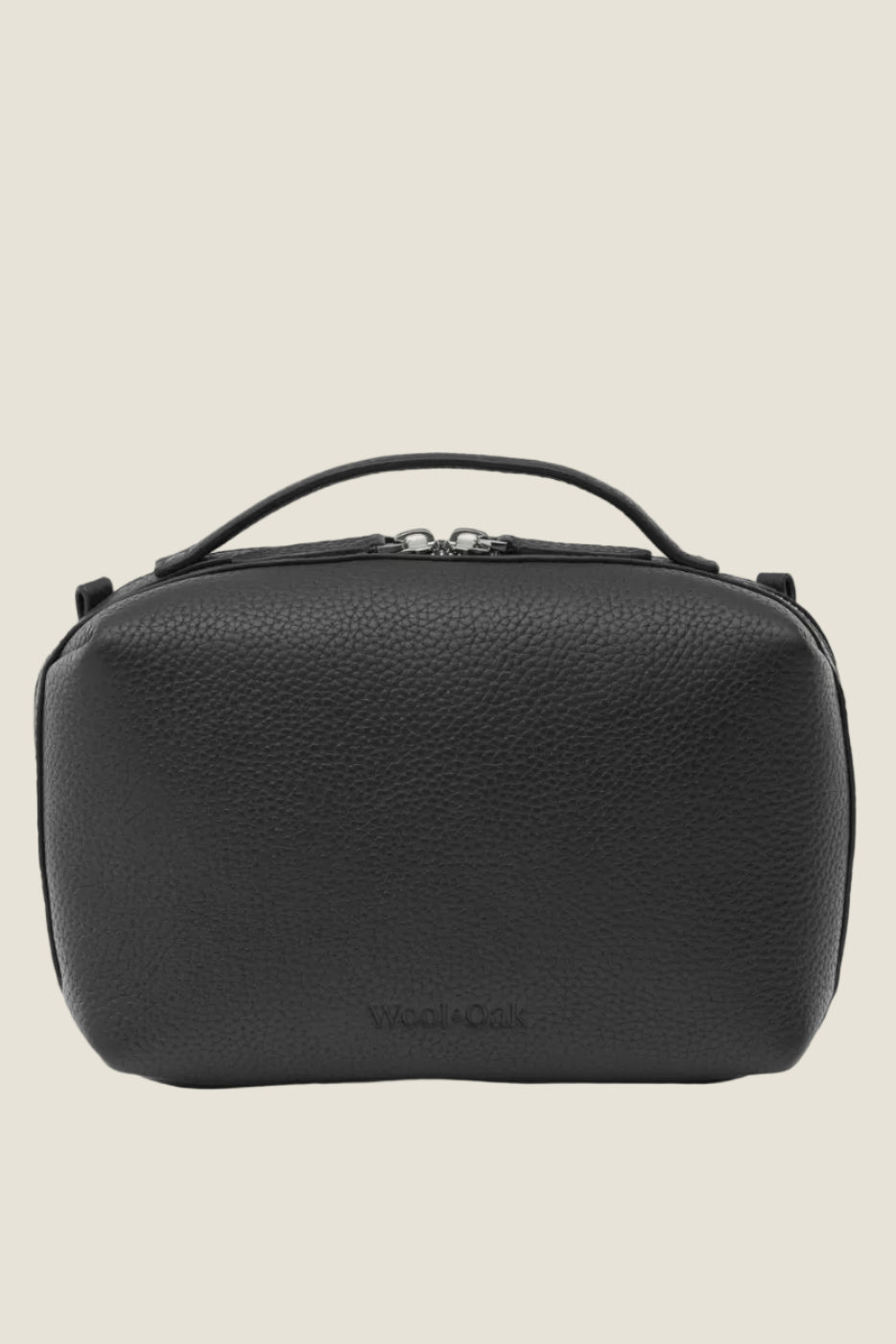 Toto Dopp Kit in Jet Black by Wool & Oak