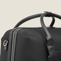 Duffle Suitcase in Jet Black High Ballistic Nylon by Wool & Oak