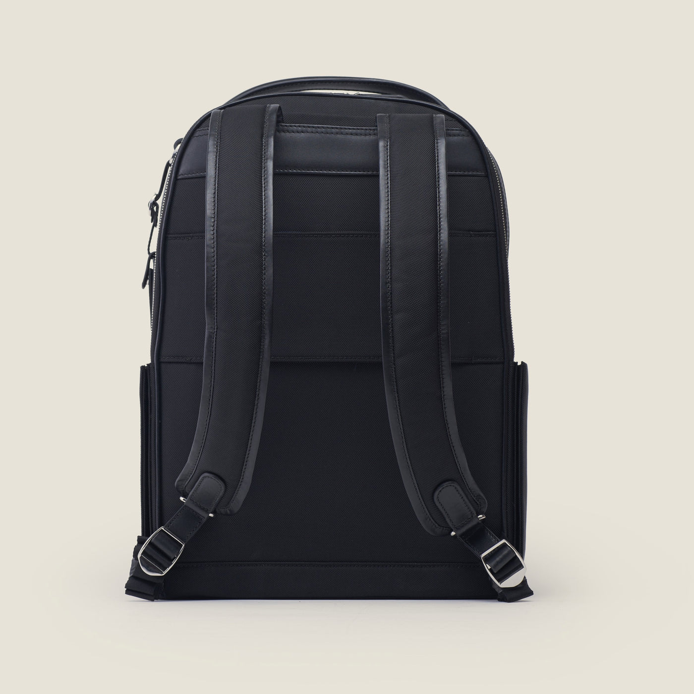Pilot High Ballistic Nylon Travel Backpack in Black by Wool & Oak