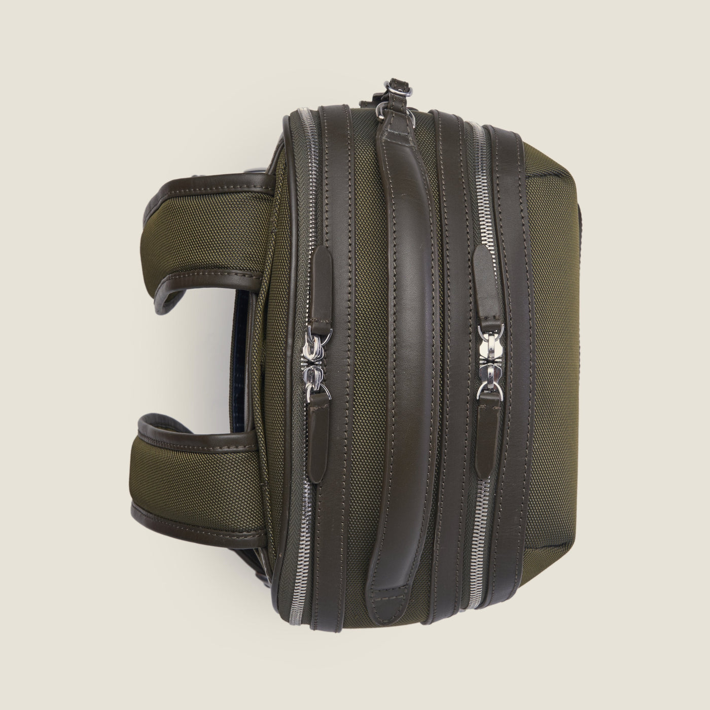 Pilot High Ballistic Nylon Travel Backpack in Olive by Wool & Oak