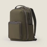 Pilot High Ballistic Nylon Travel Backpack in Olive by Wool & Oak