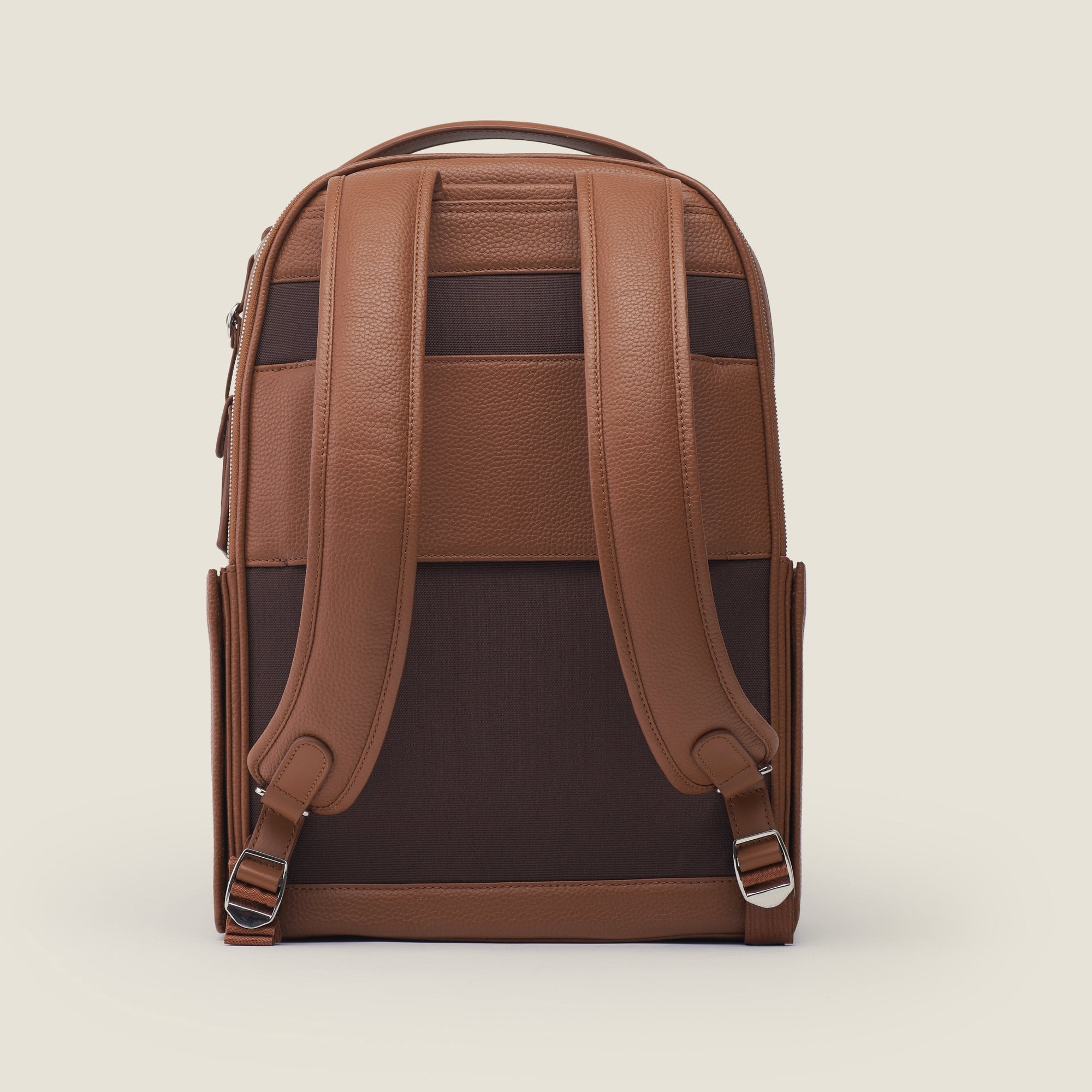 Pilot Leather Travel Backpack in Sand by Wool & Oak