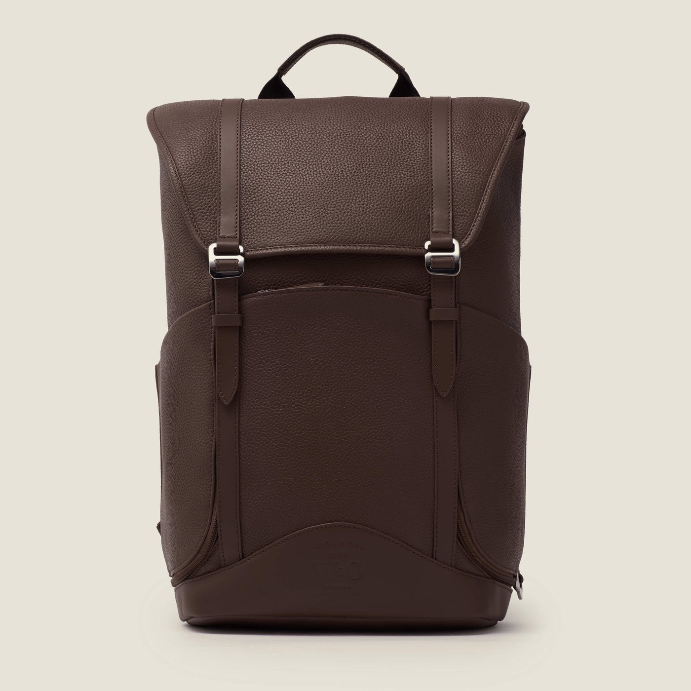 Wings Leather Travel Backpack in Chocolate by Wool & Oak