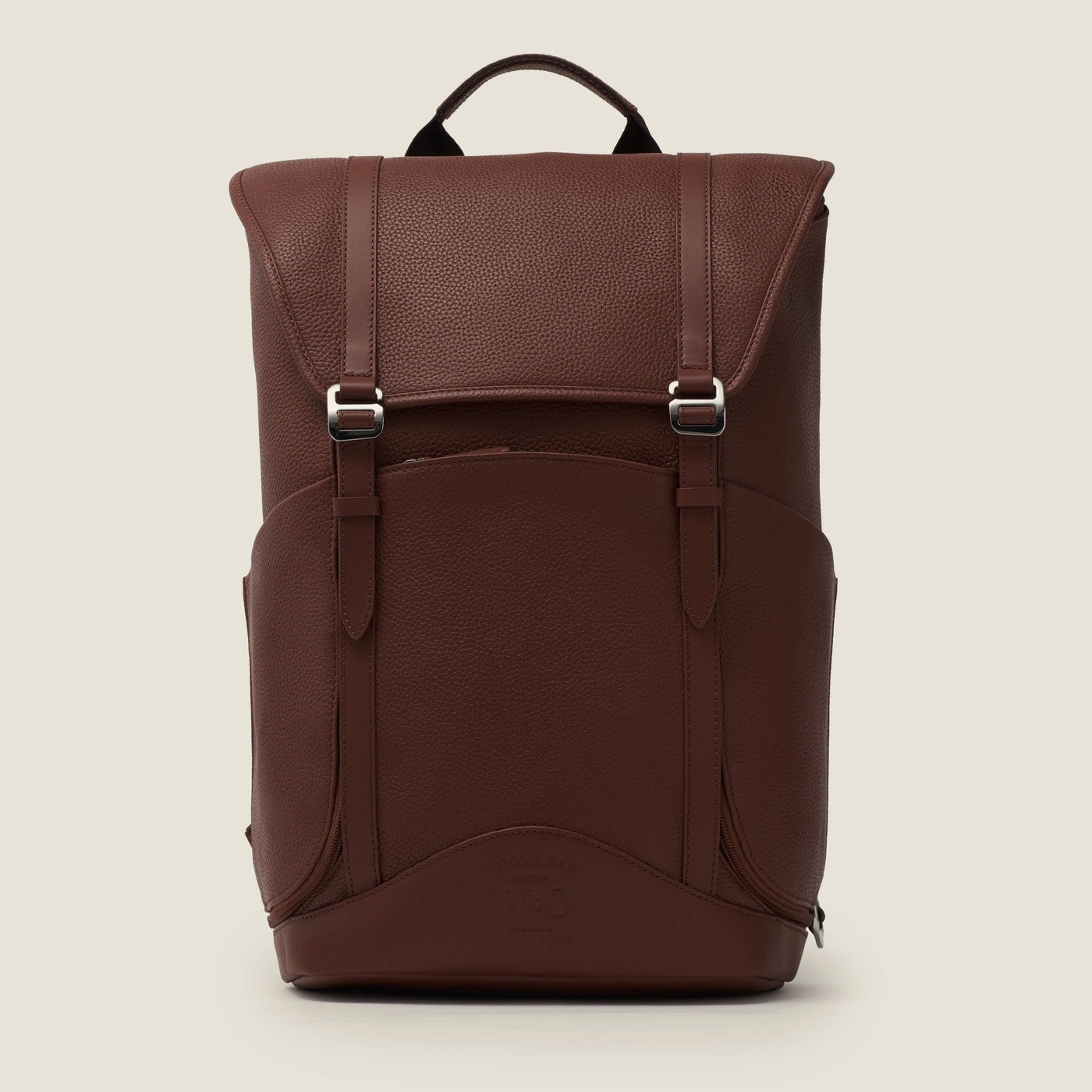 Wings Leather Travel Backpack in Oak Brown by Wool & Oak