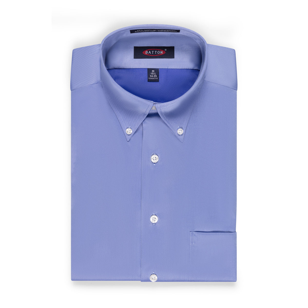 Ben' Beyond Non-Iron® Stretch Cotton Dress Shirt with Button Down Col
