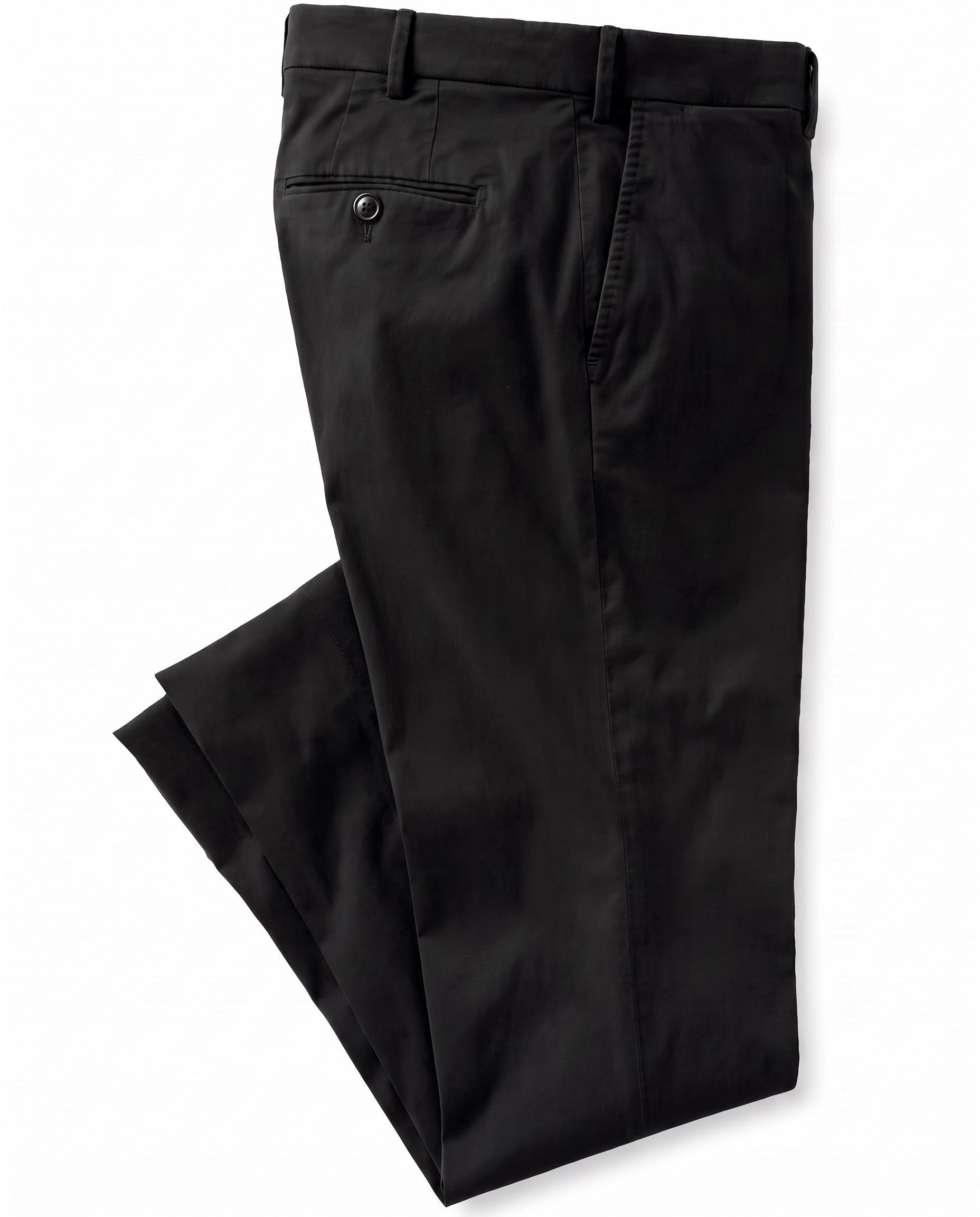 Cashmere Touch Pima Cotton Sateen Stretch Chino in Choice of Colors (Mansfield Relaxed Fit) by Ballin